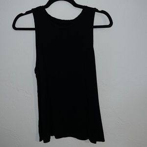 Black tank top
